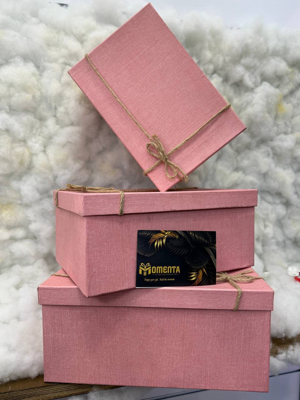 صندوق بريميوم وردي