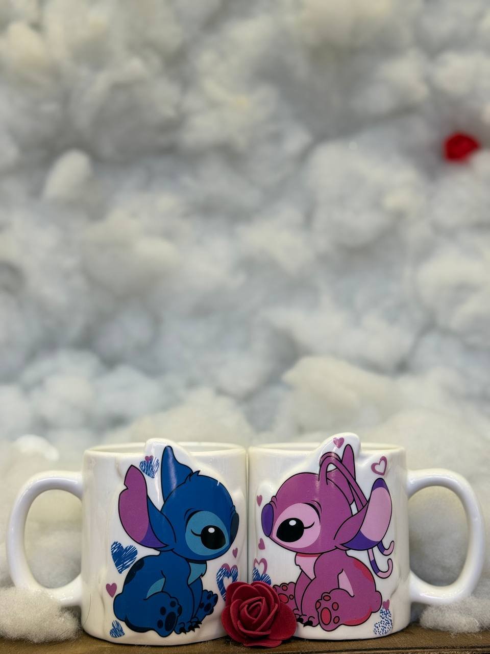 Stitch & Angel Couple Mug