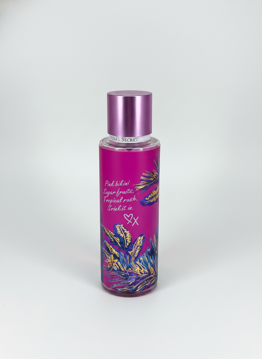 Pink Bikini Sugar Fruits Tropical Rush Body Splash