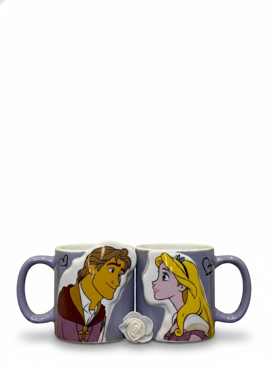 Cinderella & Prince Couple Mug