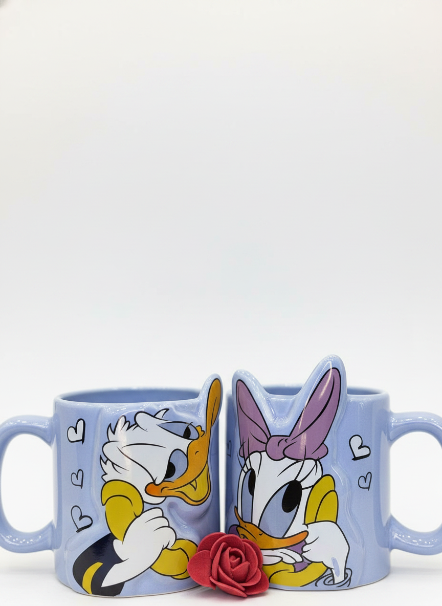 Donald & Daisy Couple Mug