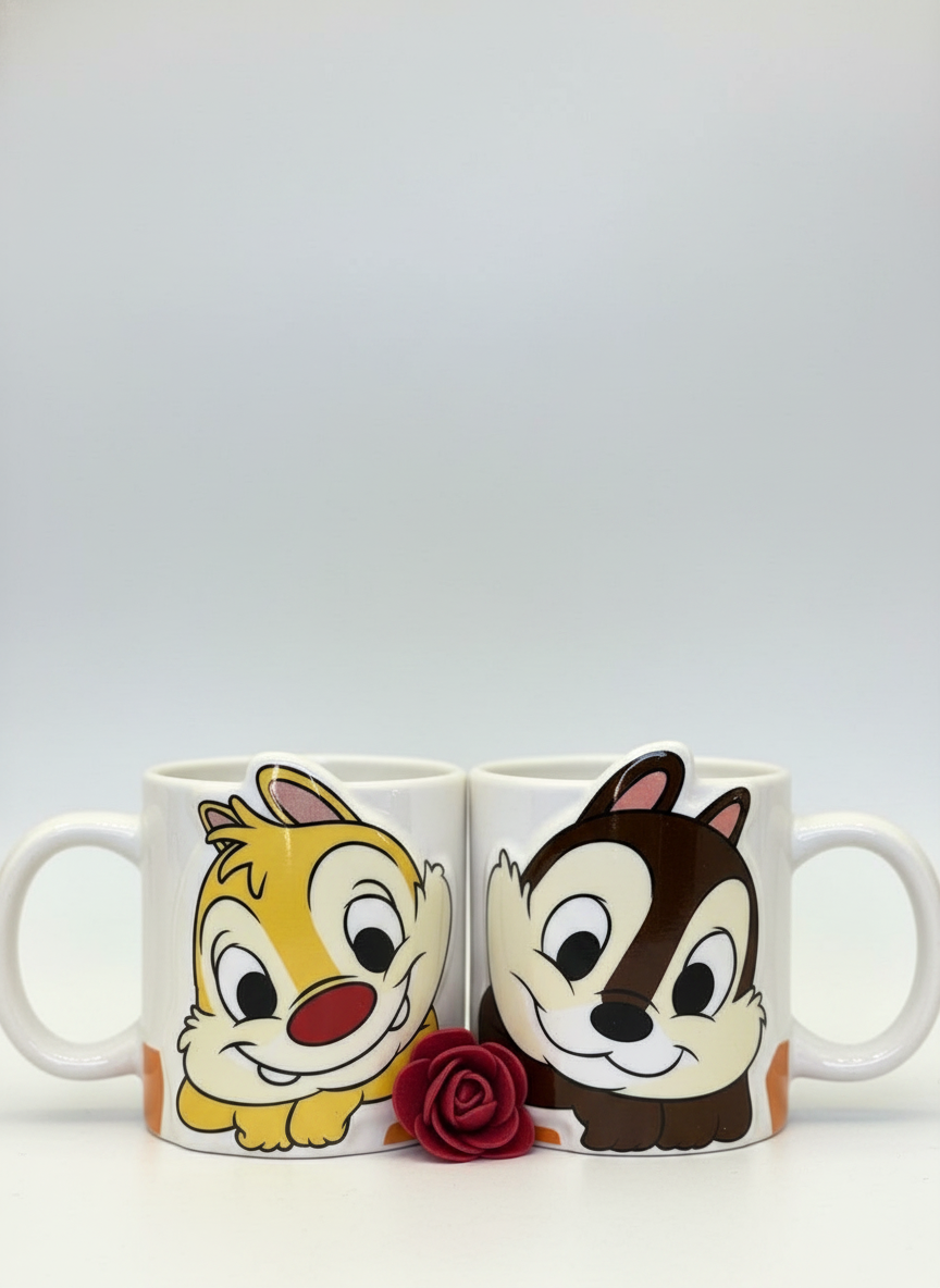 Chip & Dale Couple Mug