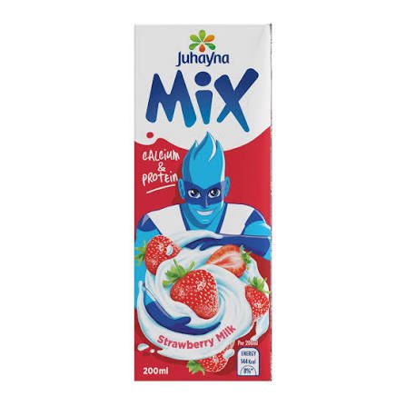 Juhayna mix strawberry milk