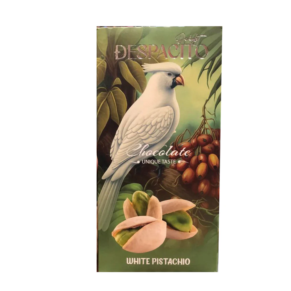 Despacito – White Chocolate with Pistachio