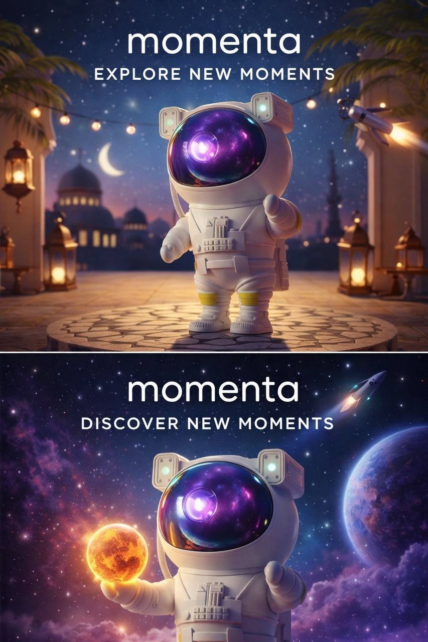 إضاءة رائد الفضاء