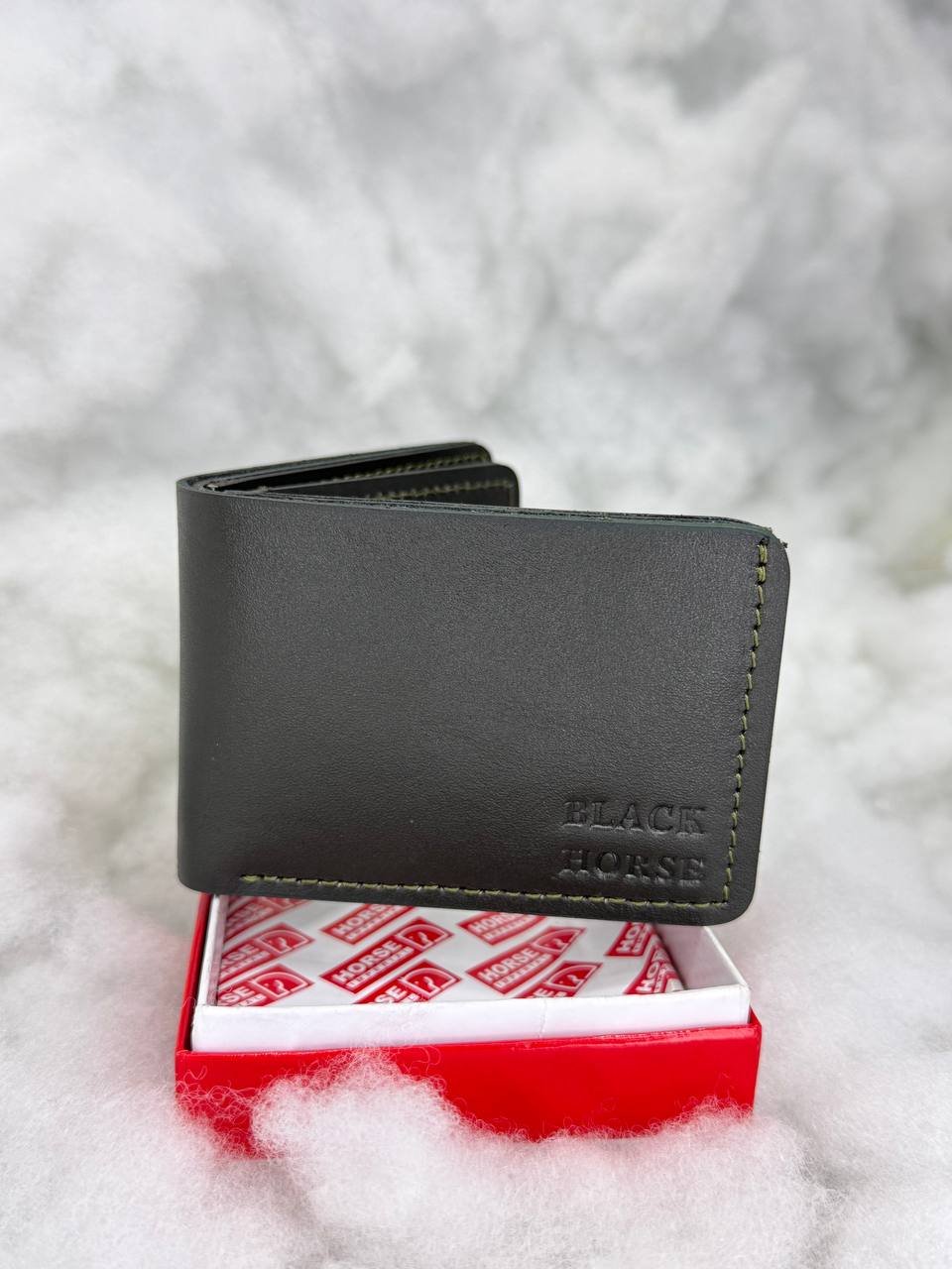 محفظة Black Horse رمادي