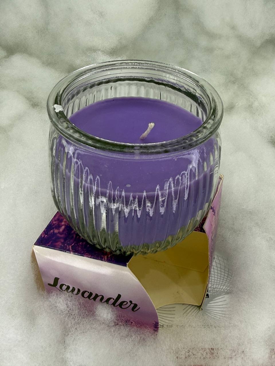 شمعة اللافندر